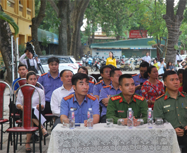 Chi hội Luật gia Viện KSND huyện Đông Anh đẩy mạnh công tác tuyên truyền,...